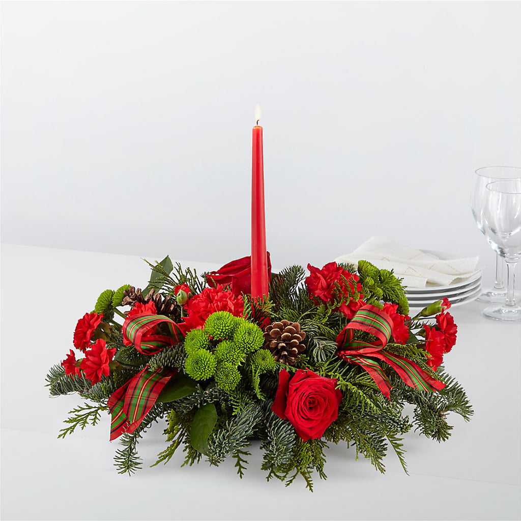 By the Candlelight Centerpiece – Bittys Garden, Canon City CO