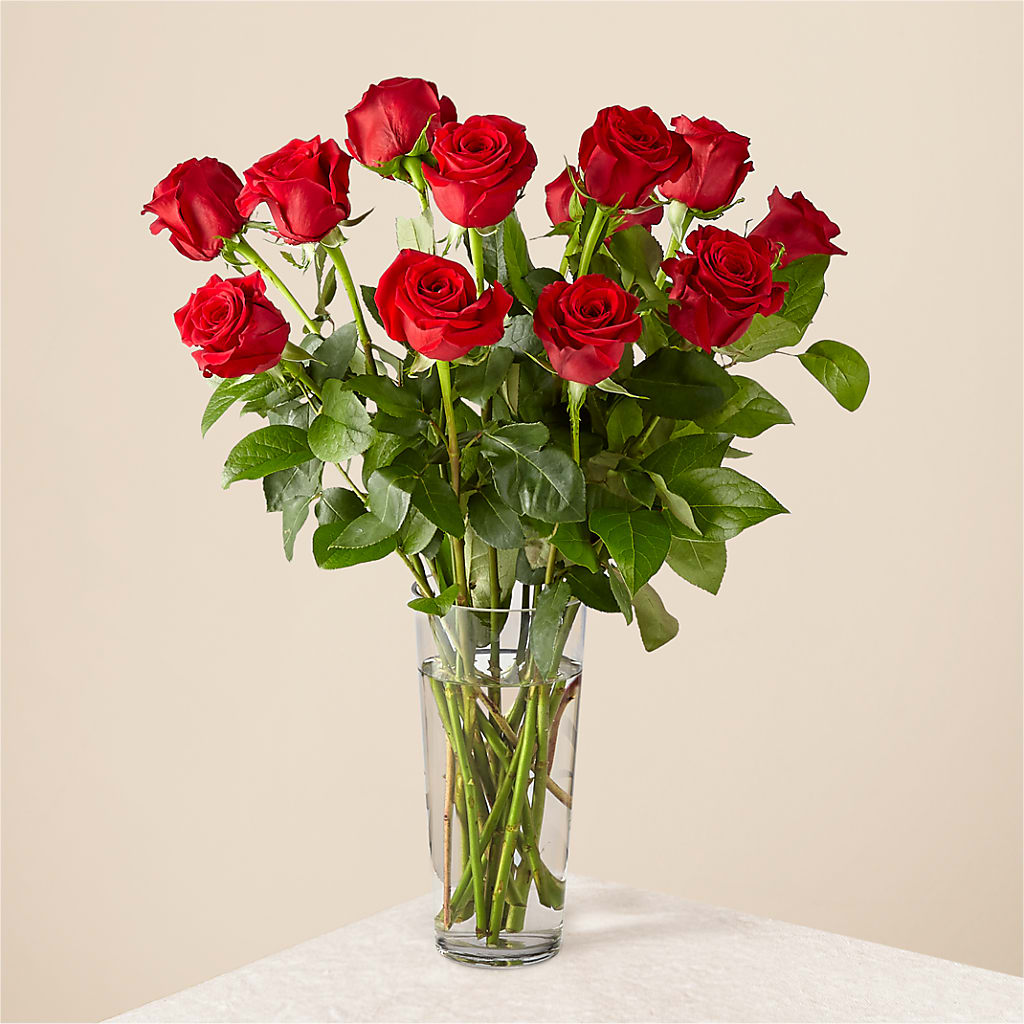 Long Stem Red Rose Bouquet – Bittys Garden, Canon City CO