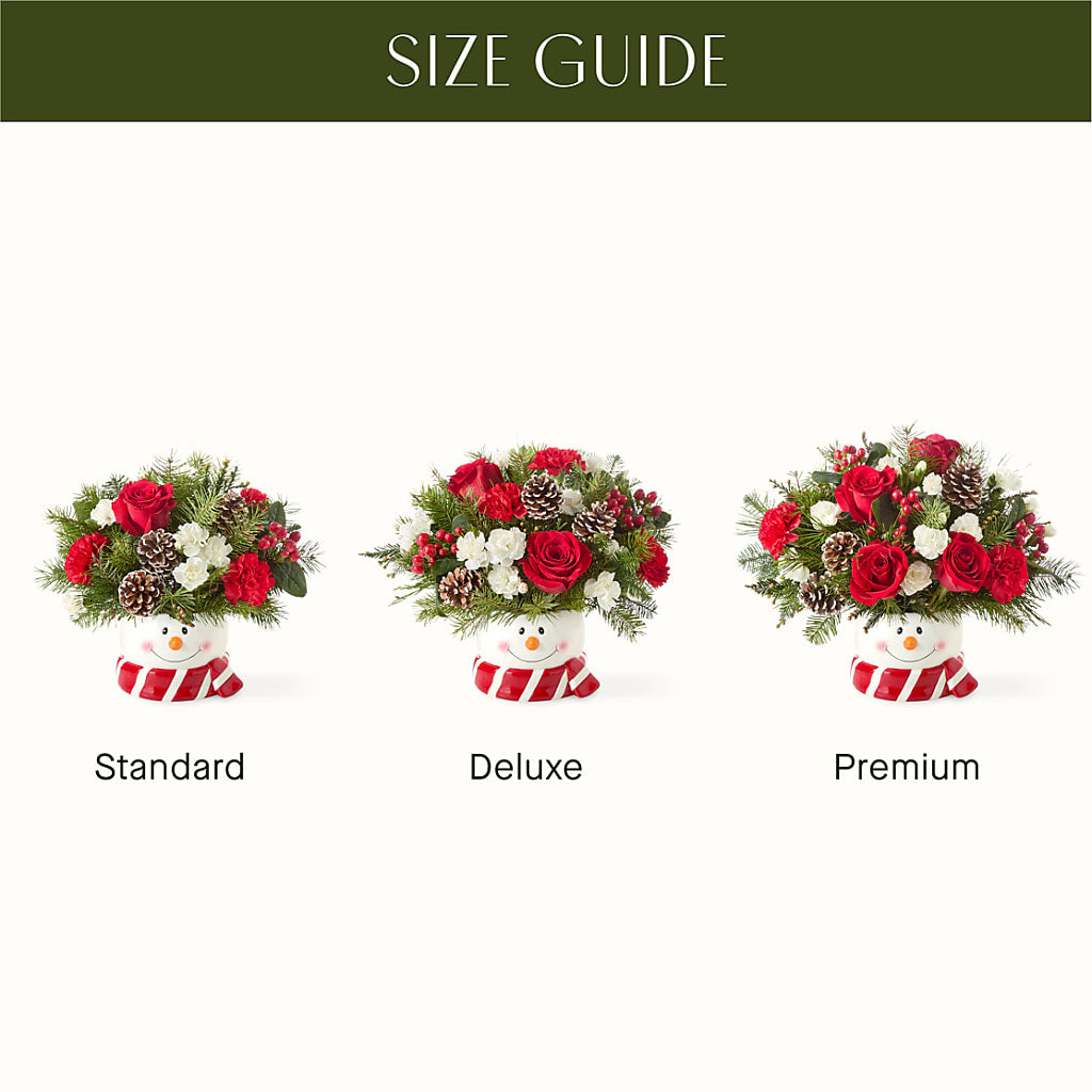 Jolly Snowman Bouquet – Bittys Garden, Canon City CO
