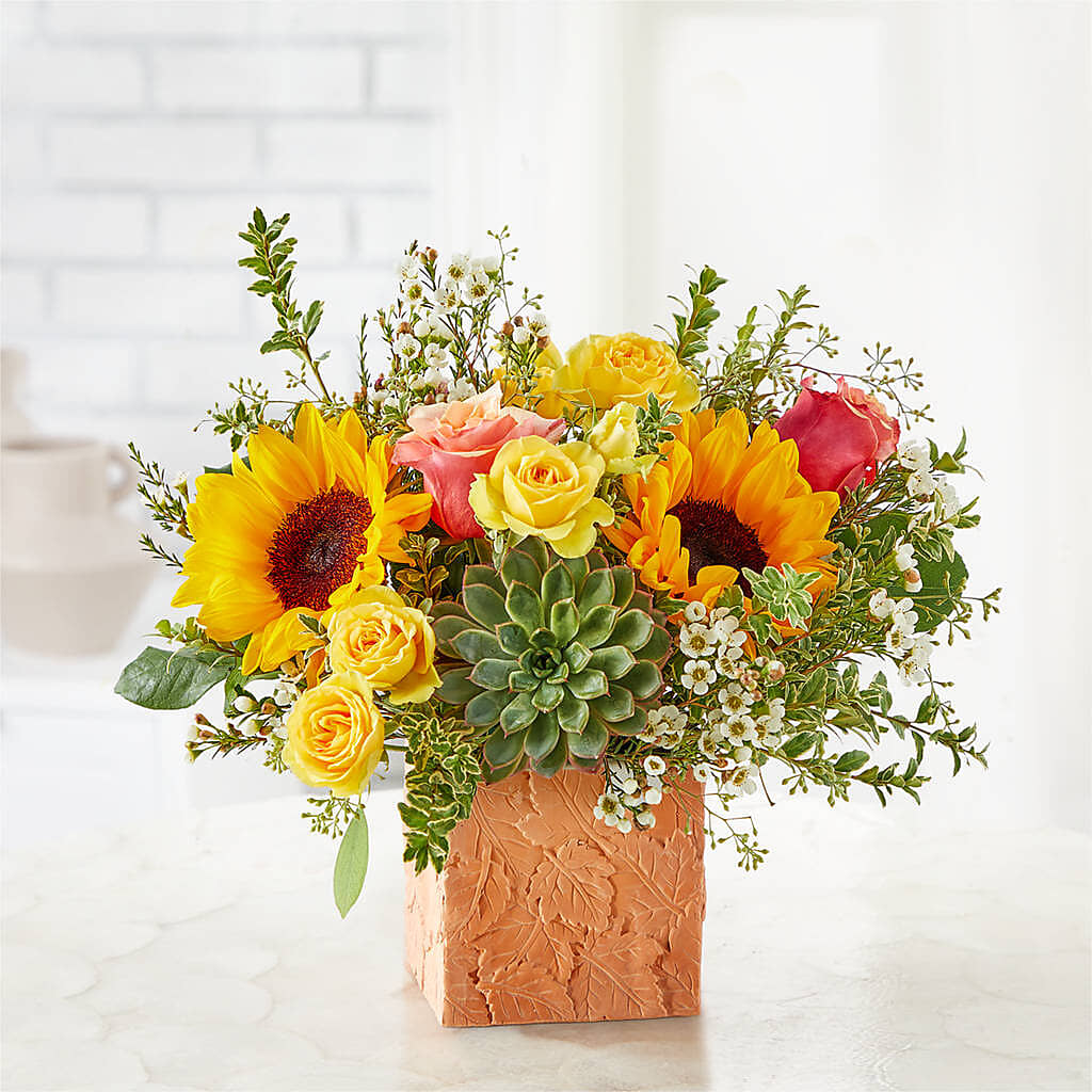 Sunflower Season Bouquet – Bittys Garden, Canon City CO