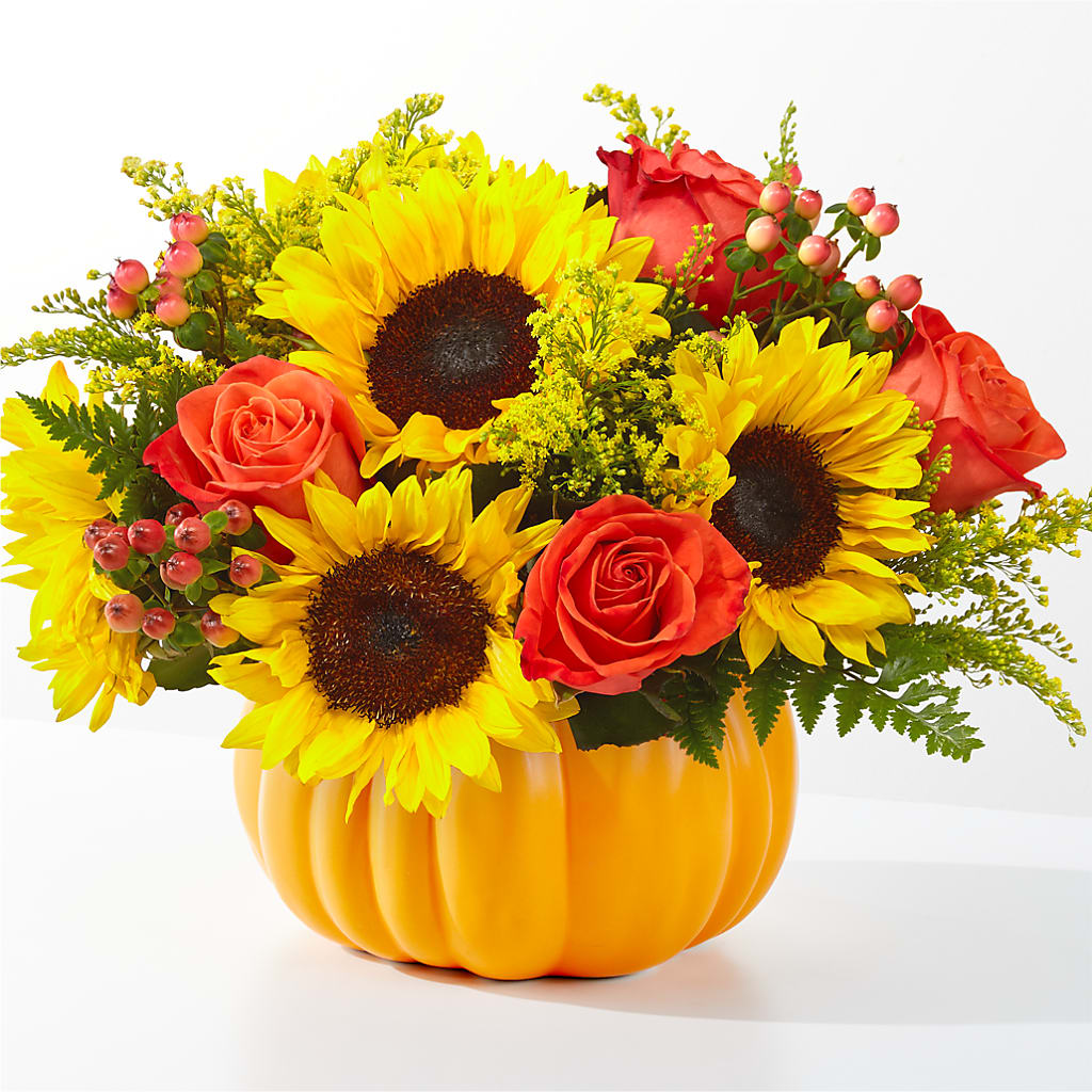 Pick of the Patch Pumpkin Bouquet – Bittys Garden, Canon City CO