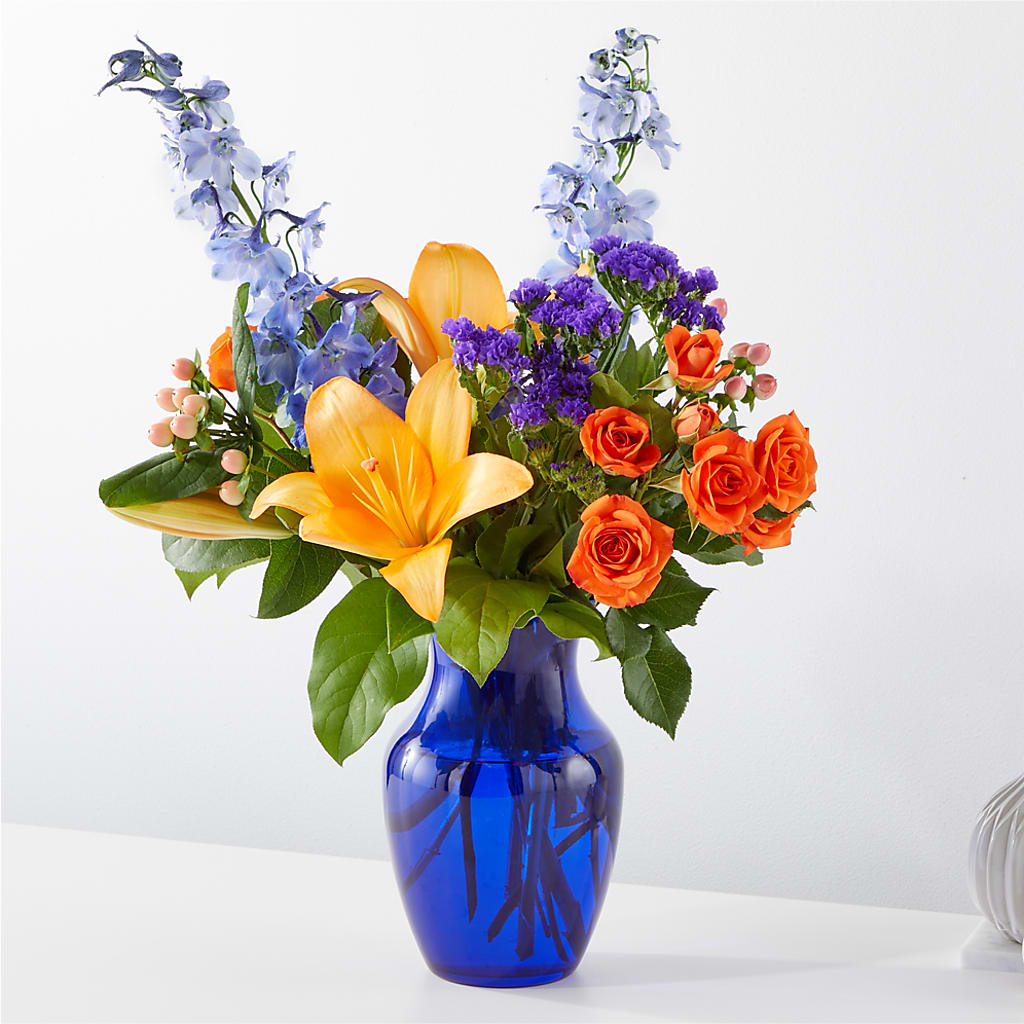 Radiant Citrus Bouquet – Bittys Garden, Canon City CO
