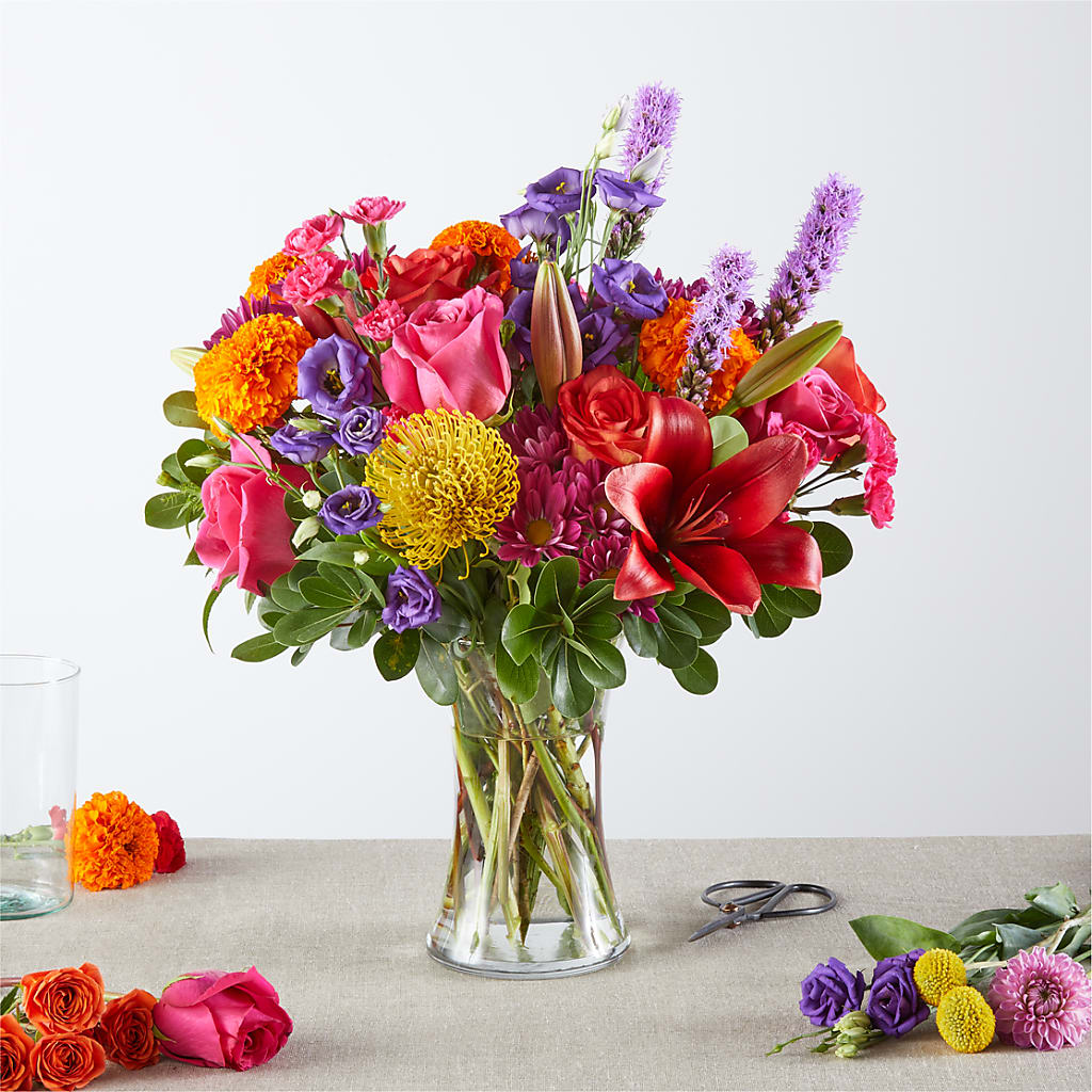 Feast of Color – A Florist Original – Bittys Garden, Canon City CO