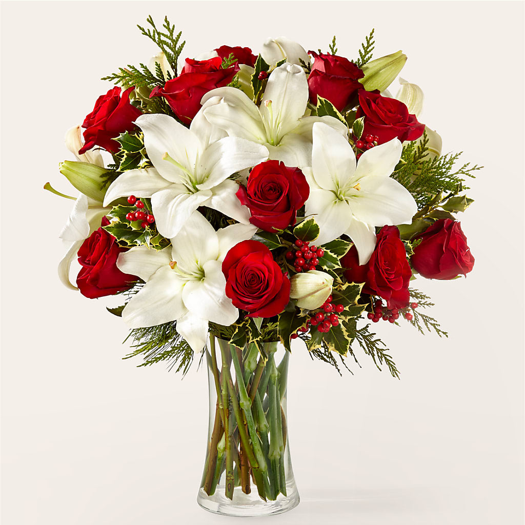 Sparkling Snowflakes Bouquet – Bittys Garden, Canon City CO