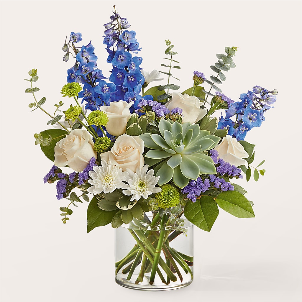 Cerulean Waves Bouquet – Bittys Garden, Canon City CO