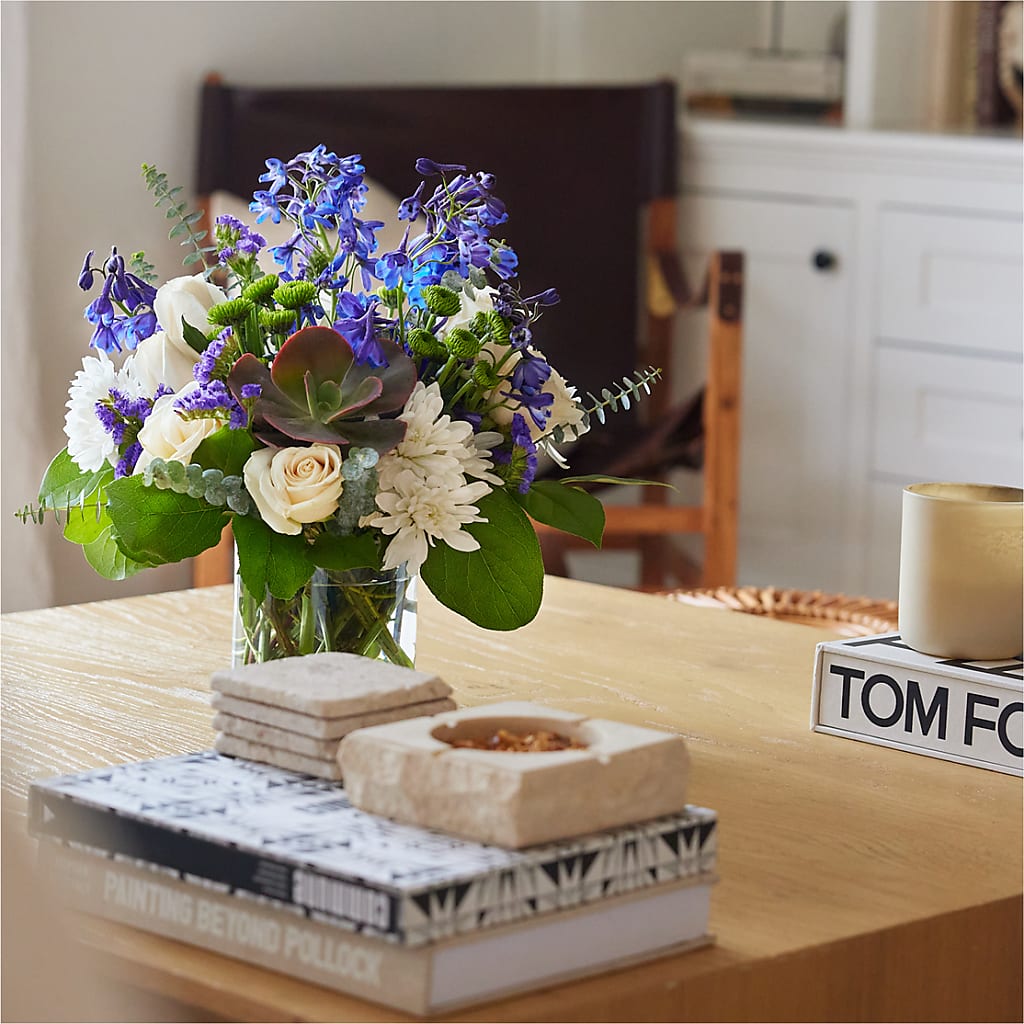 Cerulean Waves Bouquet – Bittys Garden, Canon City CO