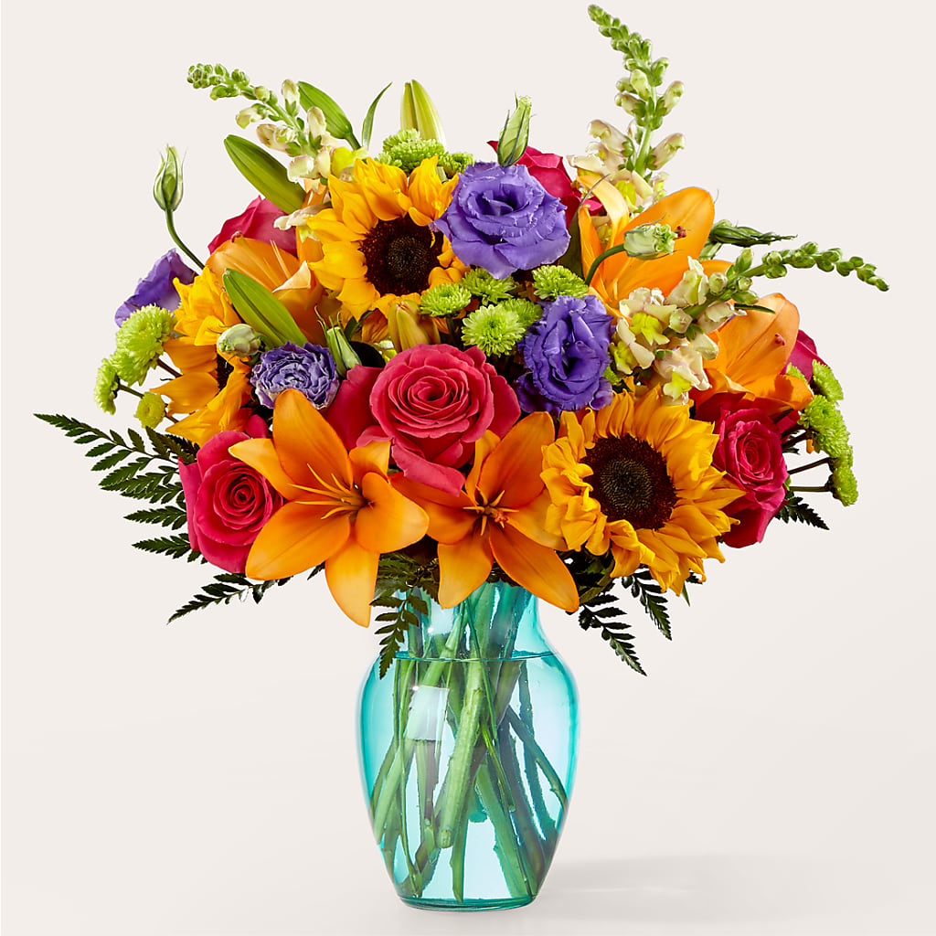 Double Rainbow Bouquet – Bittys Garden, Canon City CO