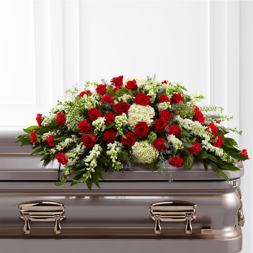 Sincerity Casket Spray – Bittys Garden, Canon City CO