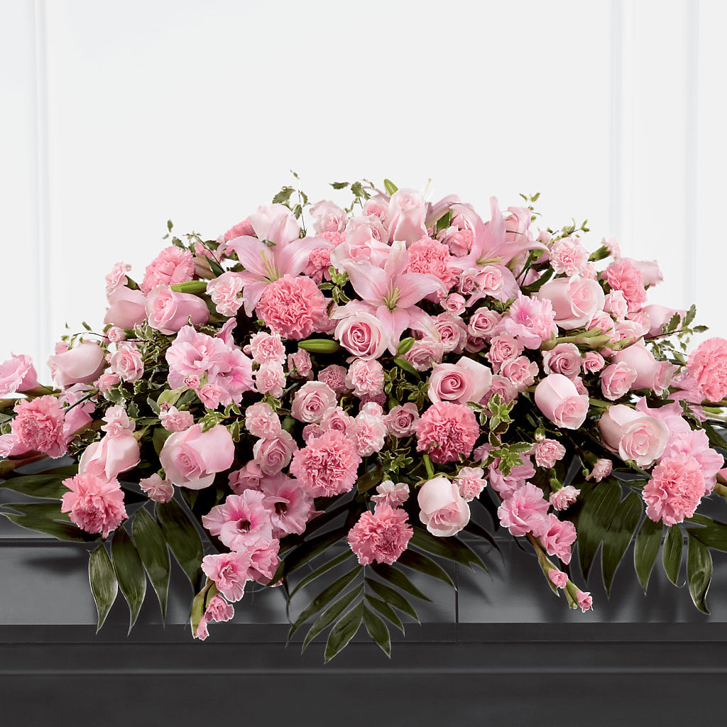 Garden of Comfort Casket Spray (Standard) – Bittys Garden, Canon City CO