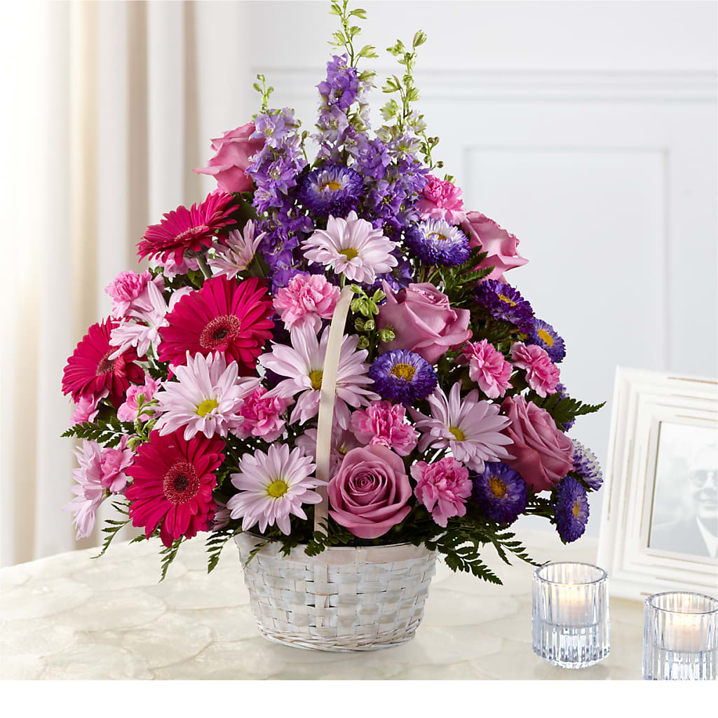 Pastel Peace Basket – Bittys Garden, Canon City CO