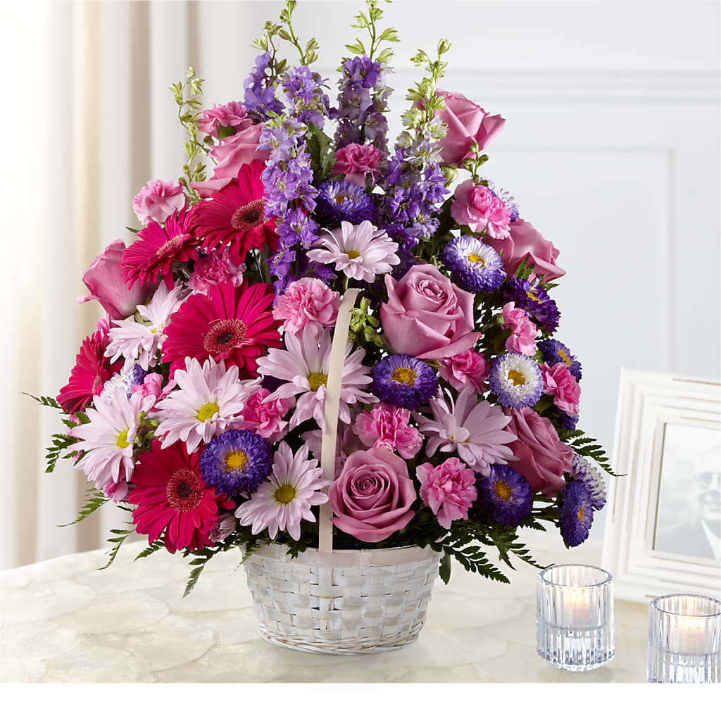 Pastel Peace Basket – Bittys Garden, Canon City CO