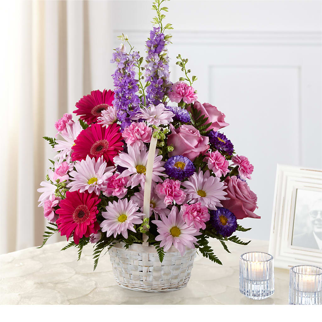 Pastel Peace Basket – Bittys Garden, Canon City CO