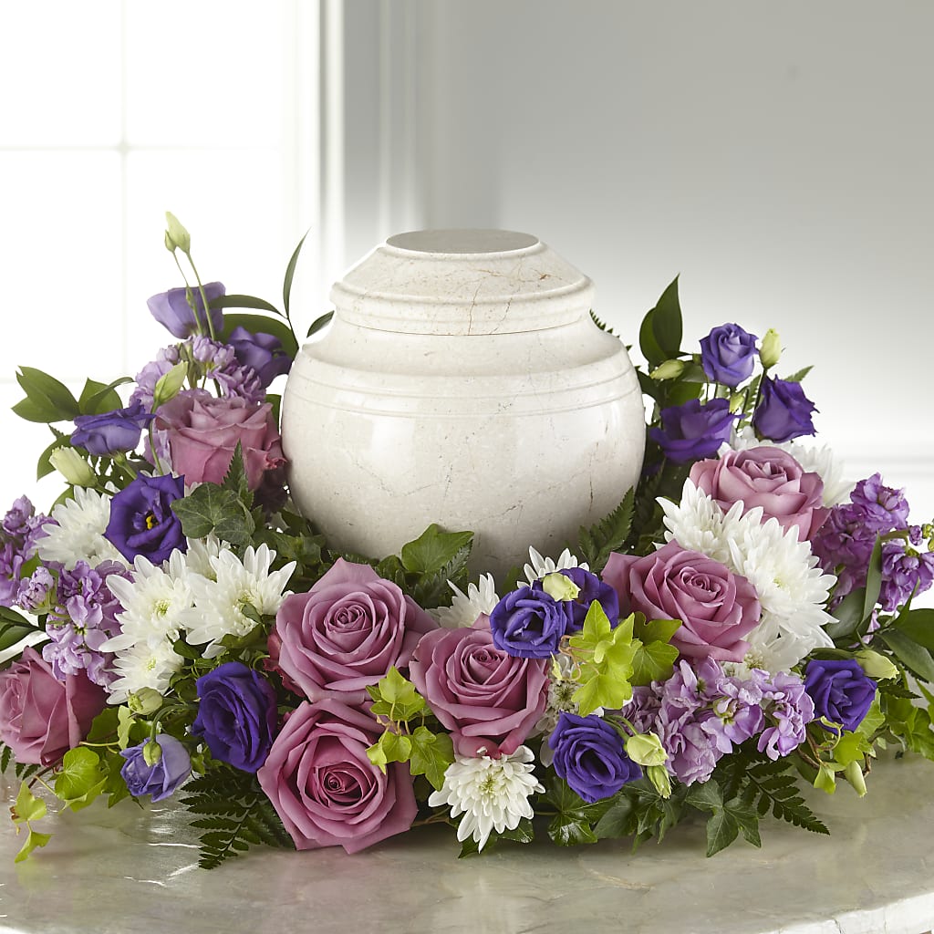 Blooming Sympathy Cremation Adornment – Bittys Garden, Canon City CO