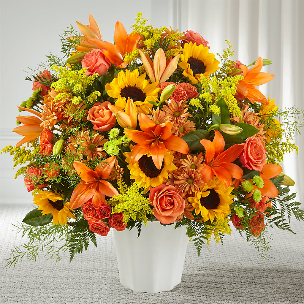 Harvest Thoughts Floor Basket – Bittys Garden, Canon City CO