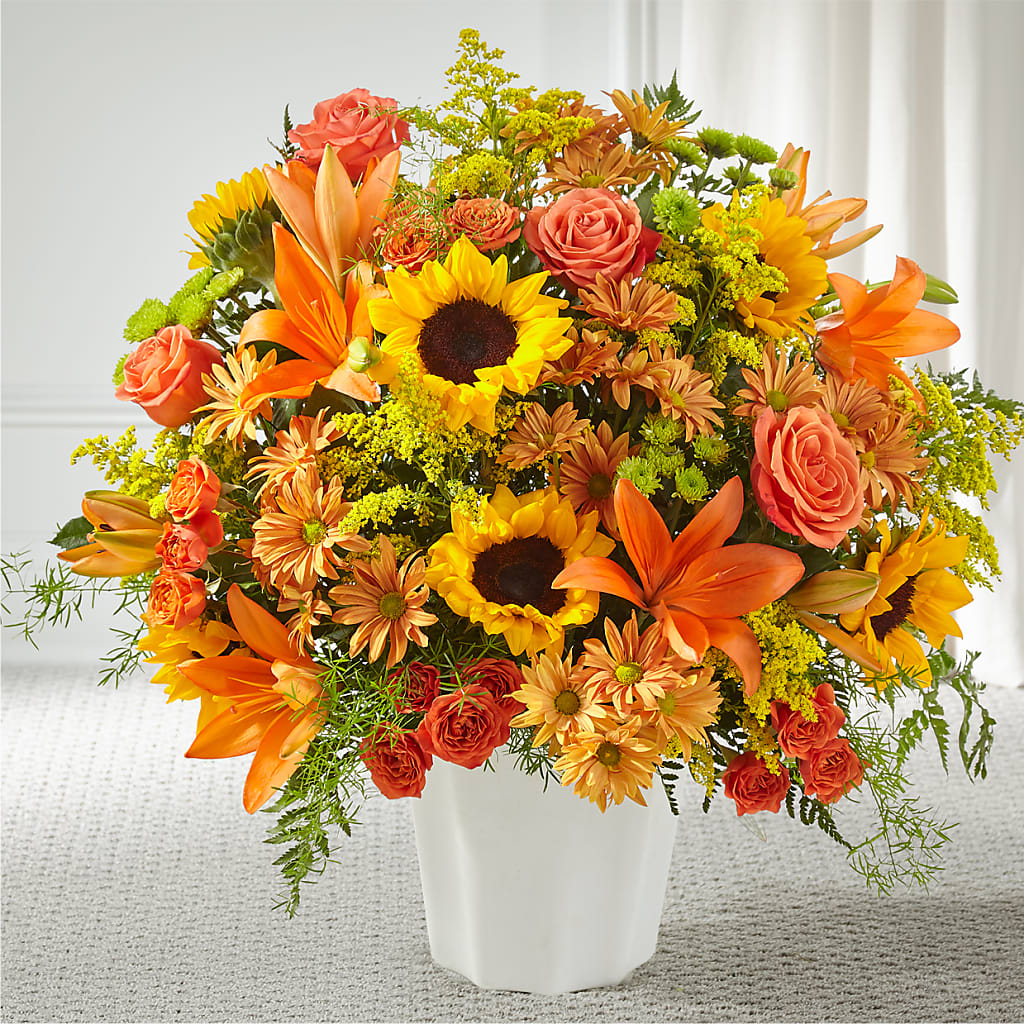 Harvest Thoughts Floor Basket – Bittys Garden, Canon City CO
