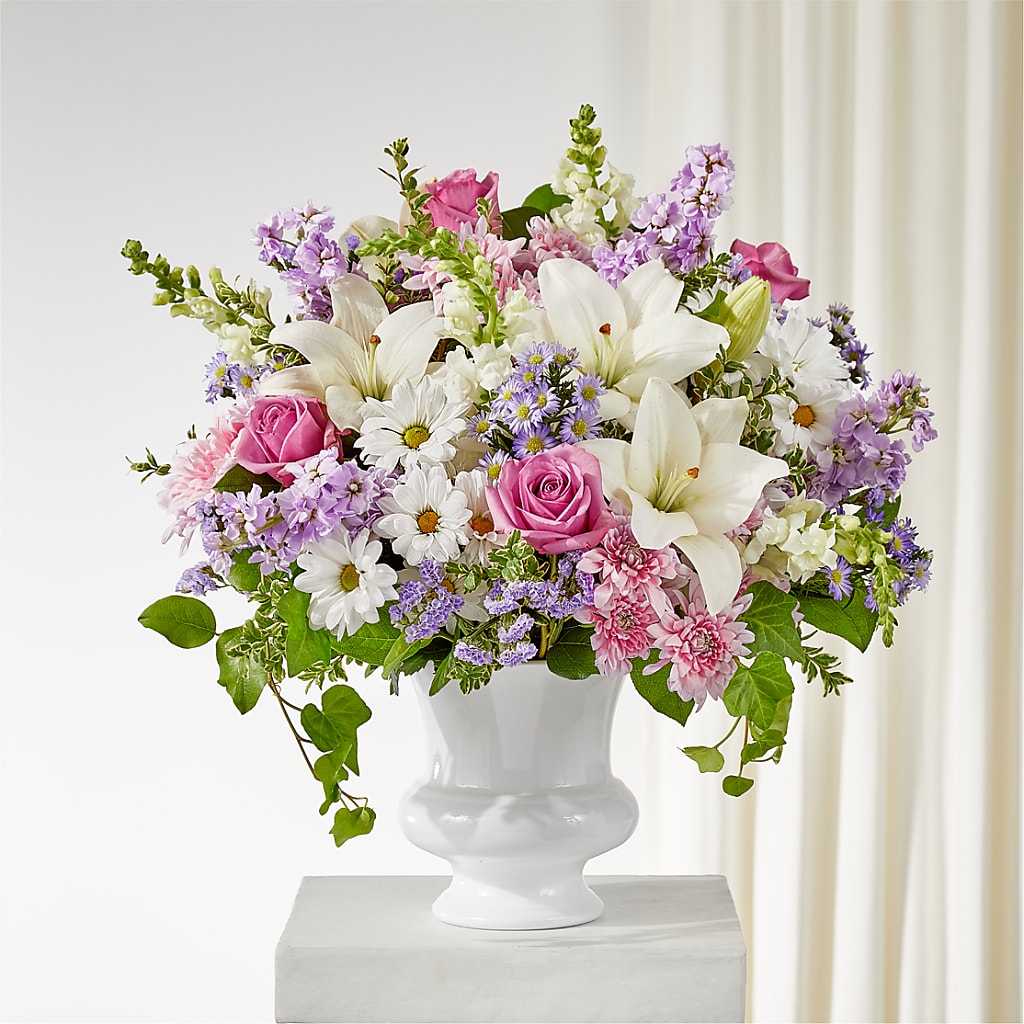 Remarkable Life Urn Arrangement – Bittys Garden, Canon City CO