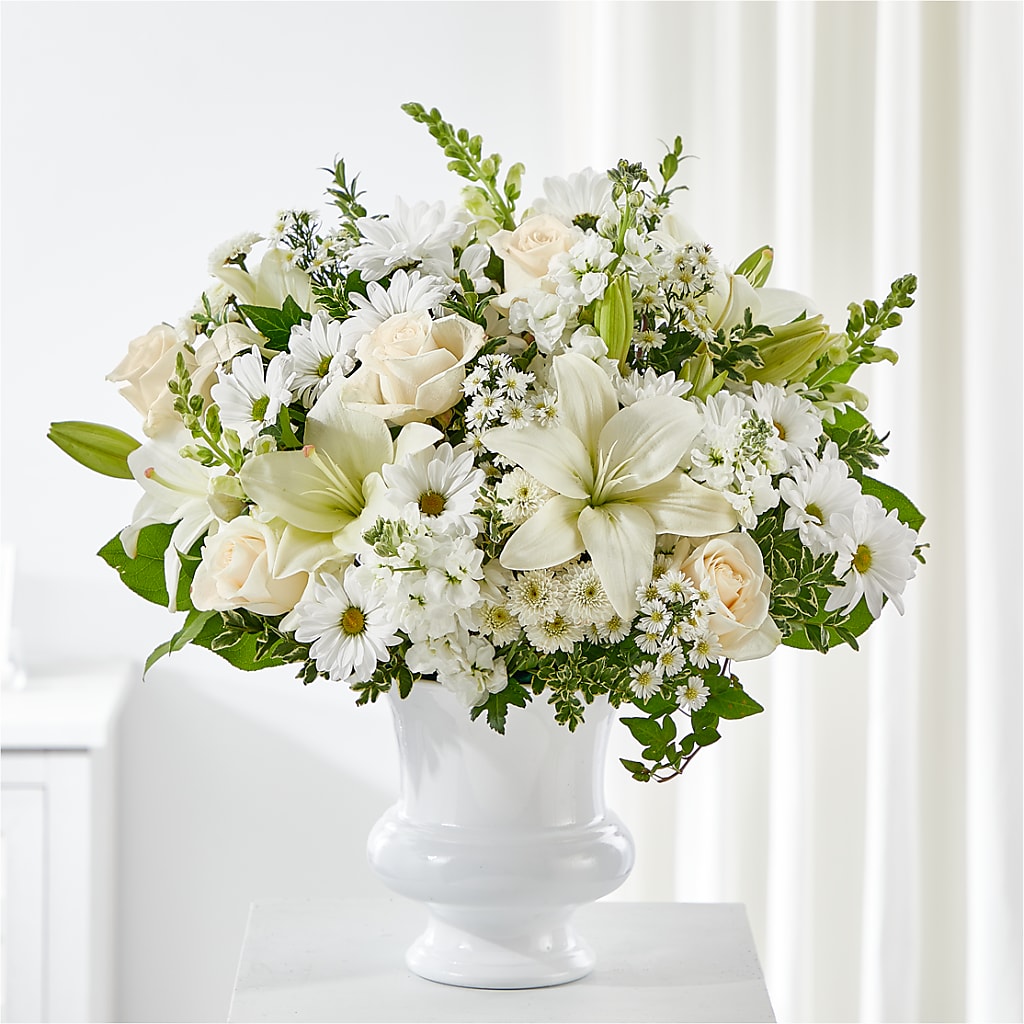 Uplifting Urn Arrangement – Bittys Garden, Canon City CO