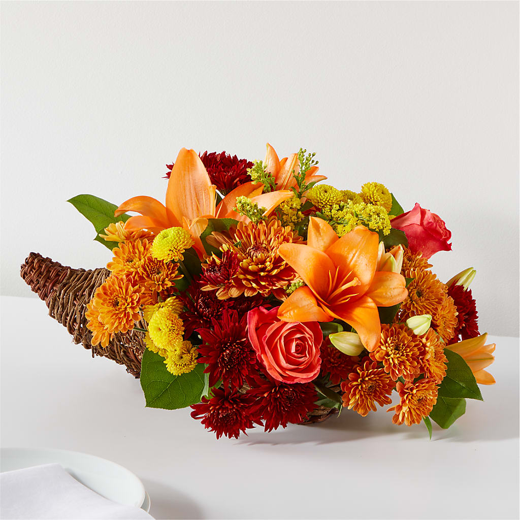 Bouquet of Blessings Cornucopia – Bittys Garden, Canon City CO