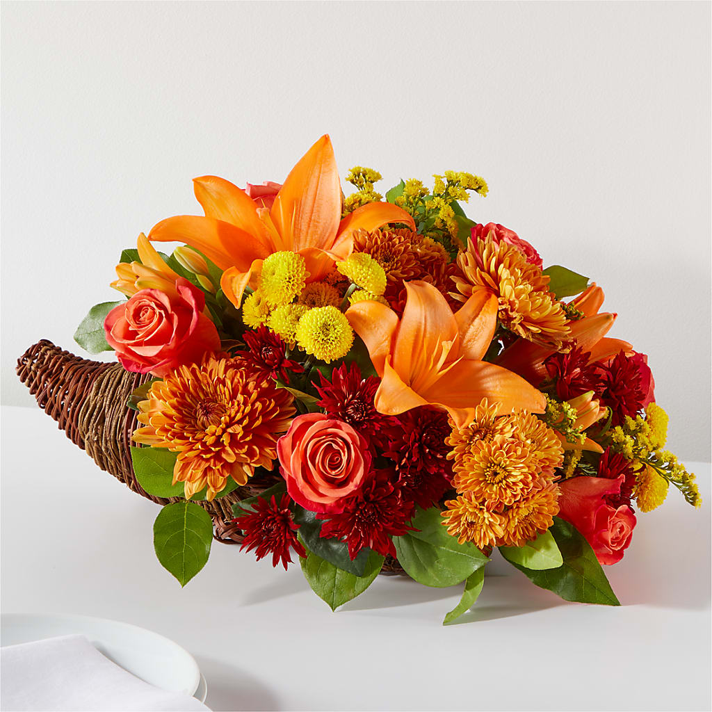 Bouquet of Blessings Cornucopia – Bittys Garden, Canon City CO