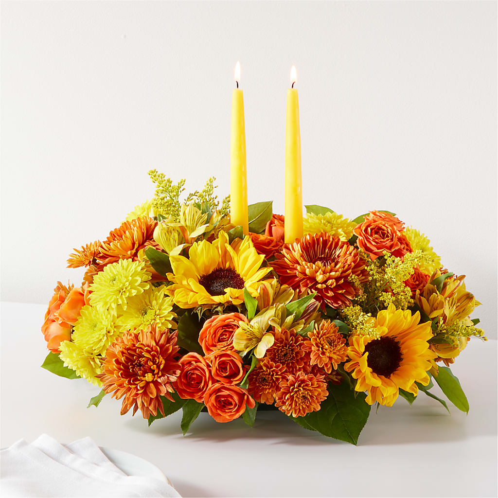 Autumn Harmony Centerpiece – Bittys Garden, Canon City CO