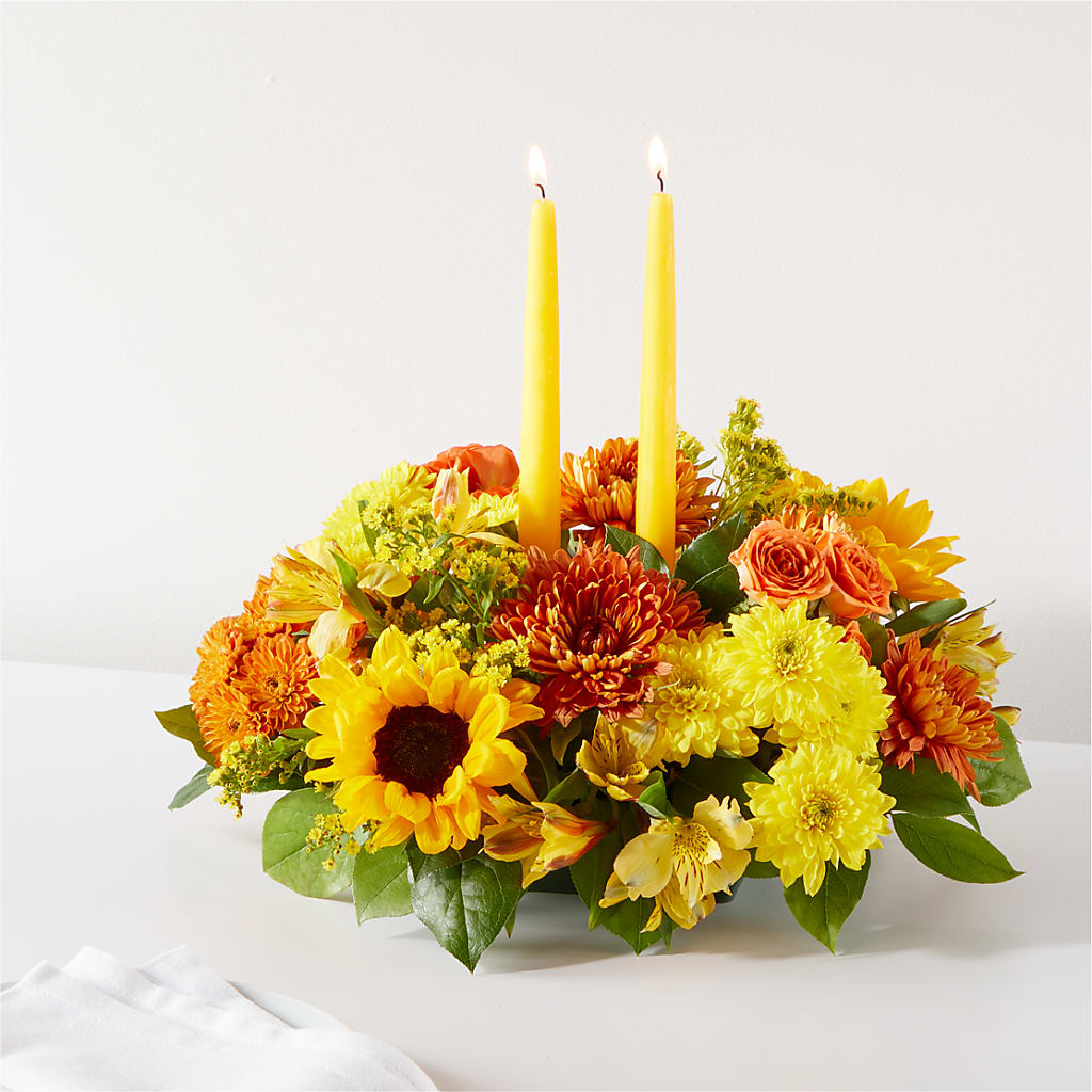 Autumn Harmony Centerpiece – Bittys Garden, Canon City CO
