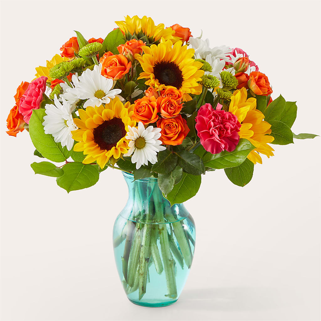 Sun-drenched Blooms Bouquet – Bittys Garden, Canon City CO