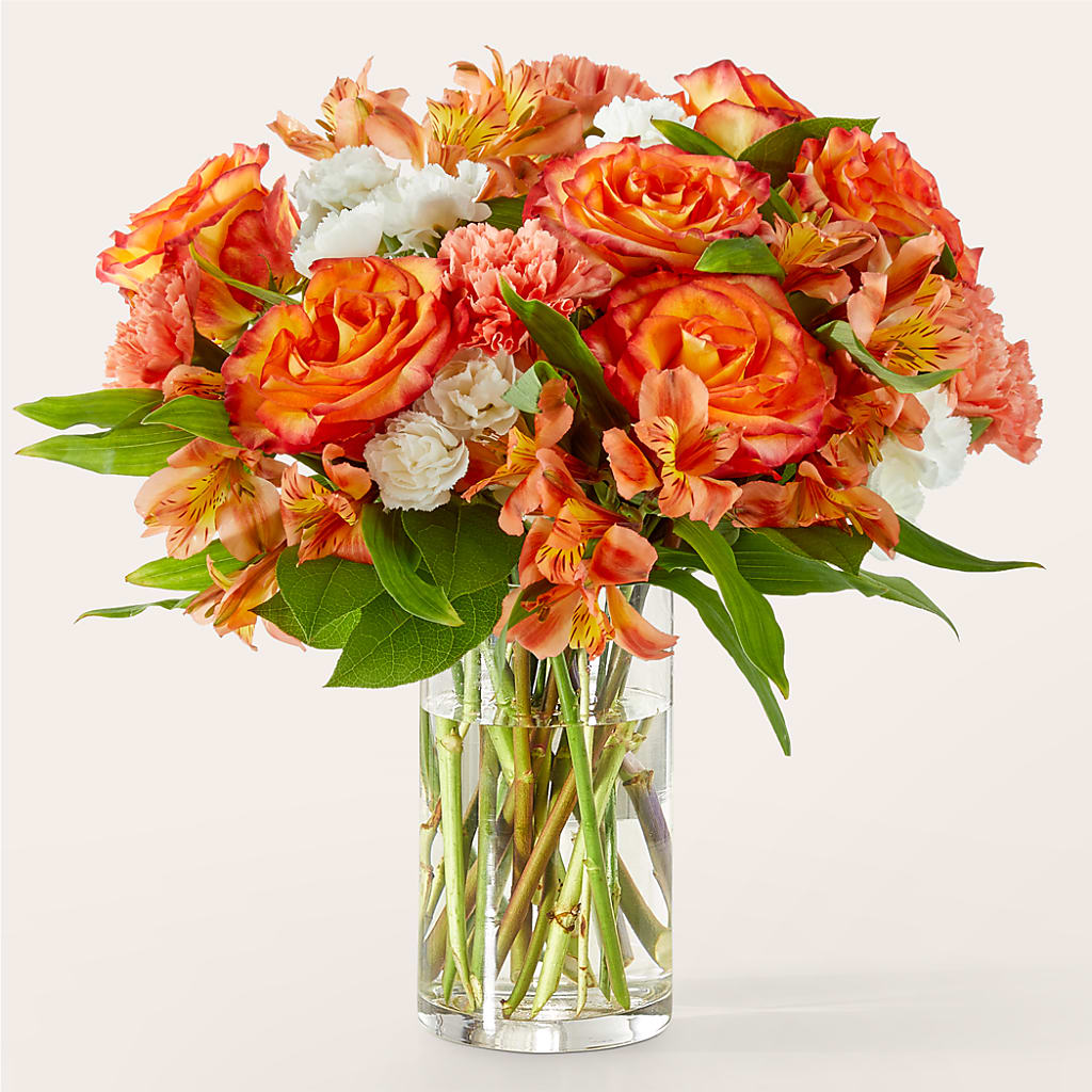 Apricot Glow Bouquet – Bittys Garden, Canon City CO