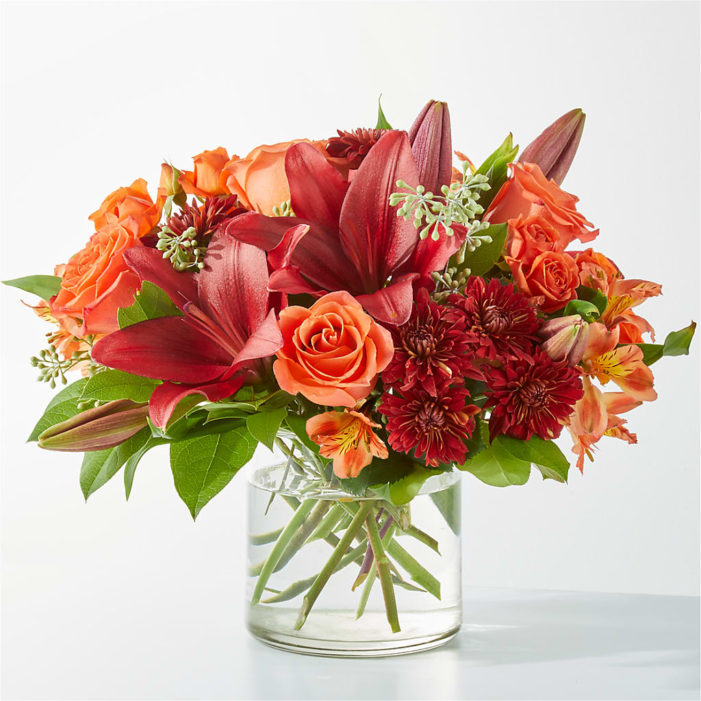 Crimson Leaves Bouquet – Bittys Garden, Canon City CO