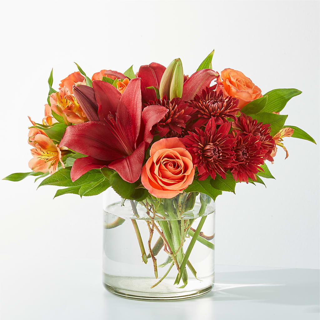 Crimson Leaves Bouquet – Bittys Garden, Canon City CO