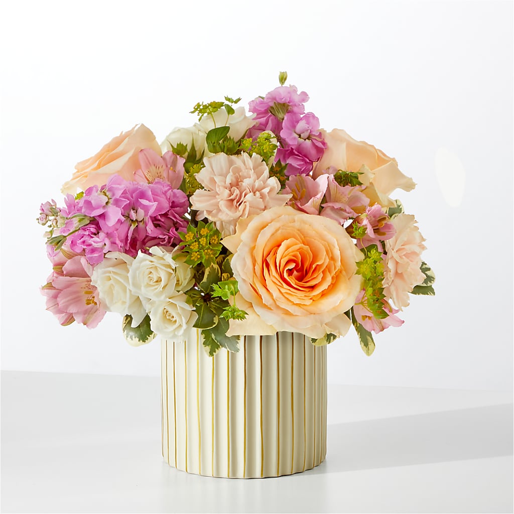 Paradise Bouquet with Ivory Vase – Bittys Garden, Canon City CO