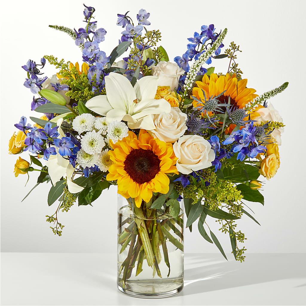 Wonderfully Sunny Bouquet – Bittys Garden, Canon City CO