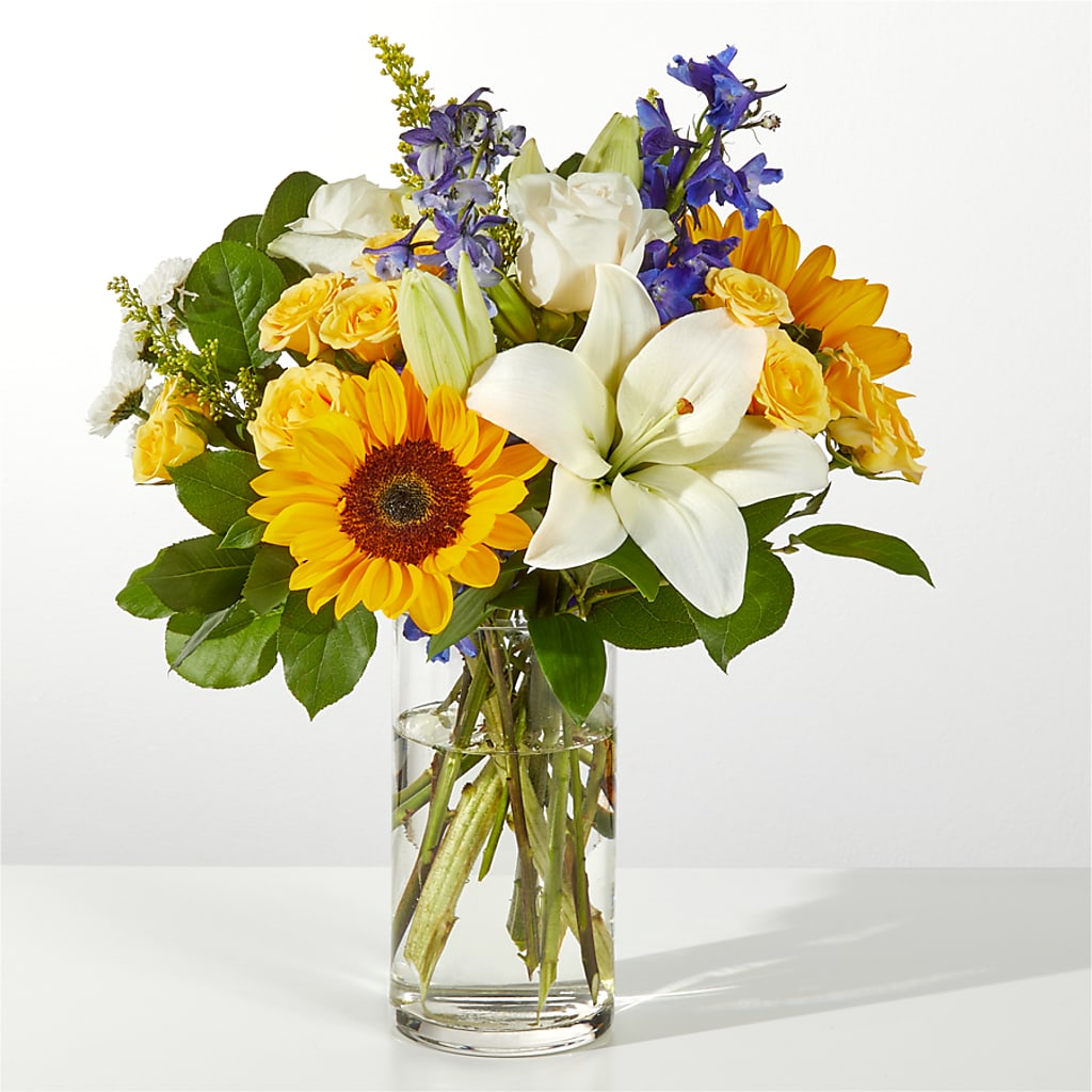 Wonderfully Sunny Bouquet – Bittys Garden, Canon City CO