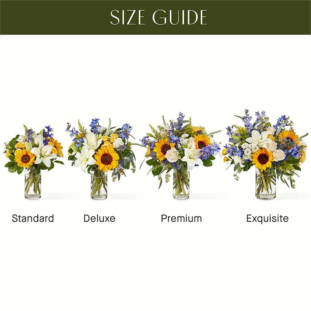 Wonderfully Sunny Bouquet – Bittys Garden, Canon City CO