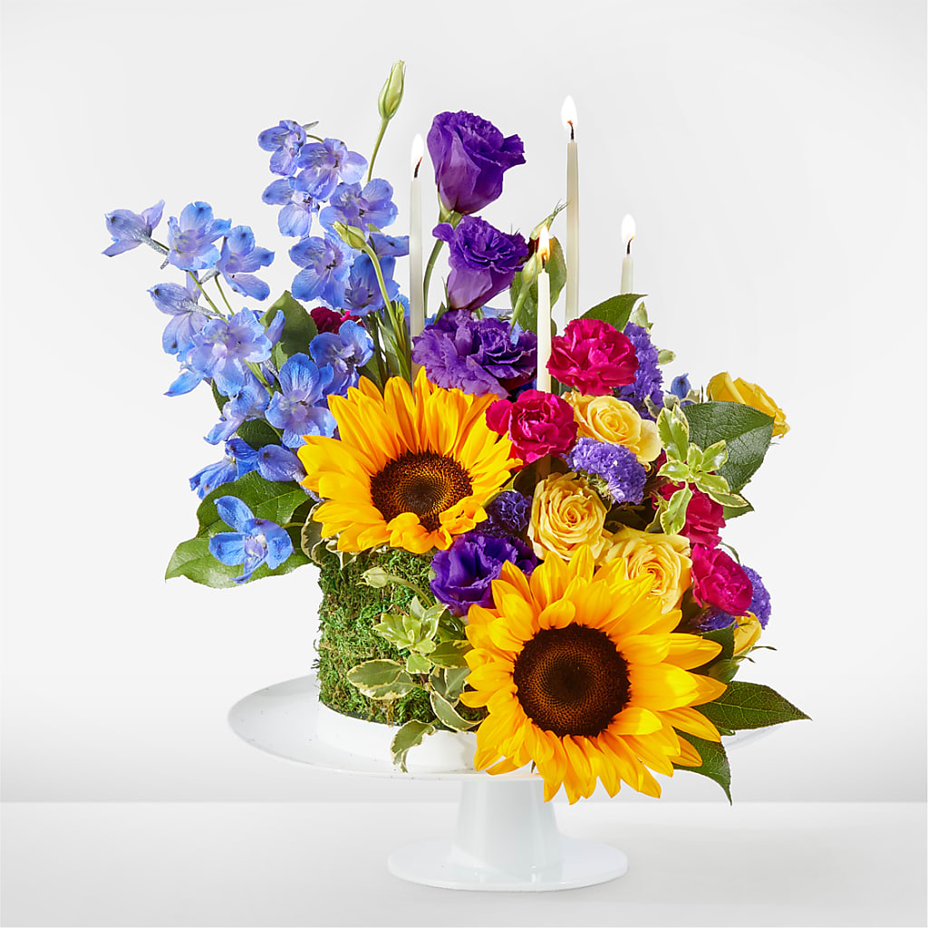 Star of the Day Floral Cake – Bittys Garden, Canon City CO