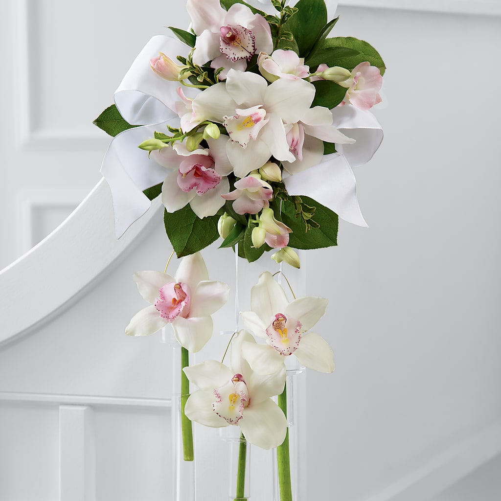 Perfect Entrance Pew Arrangement – Bittys Garden, Canon City CO