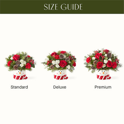 Jolly Snowman Bouquet –  Bittys Garden, Canon City CO