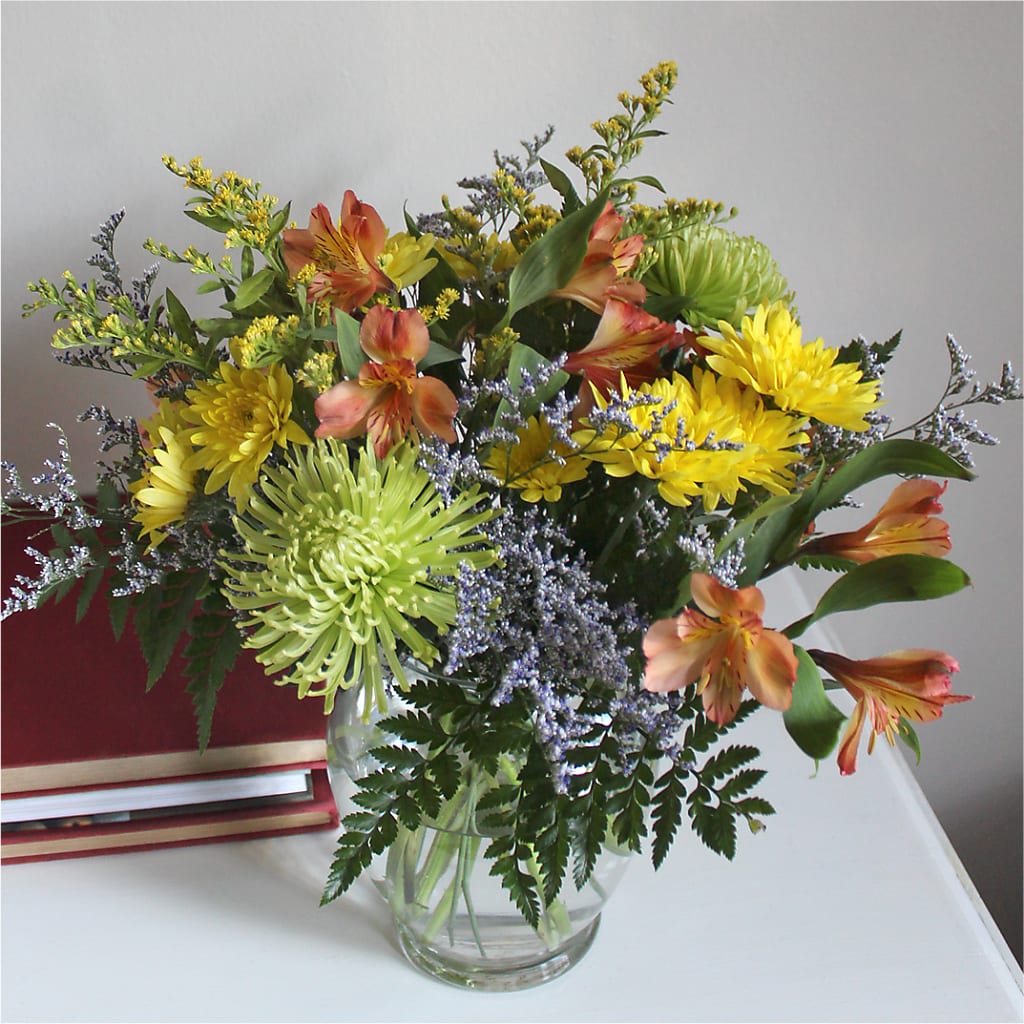Marmalade Skies Bouquet –  Bittys Garden, Canon City CO