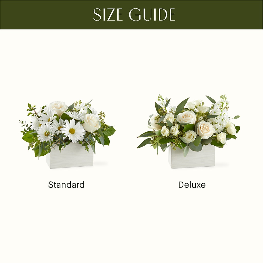 Fresh Linen Box Bouquet –  Bittys Garden, Canon City CO