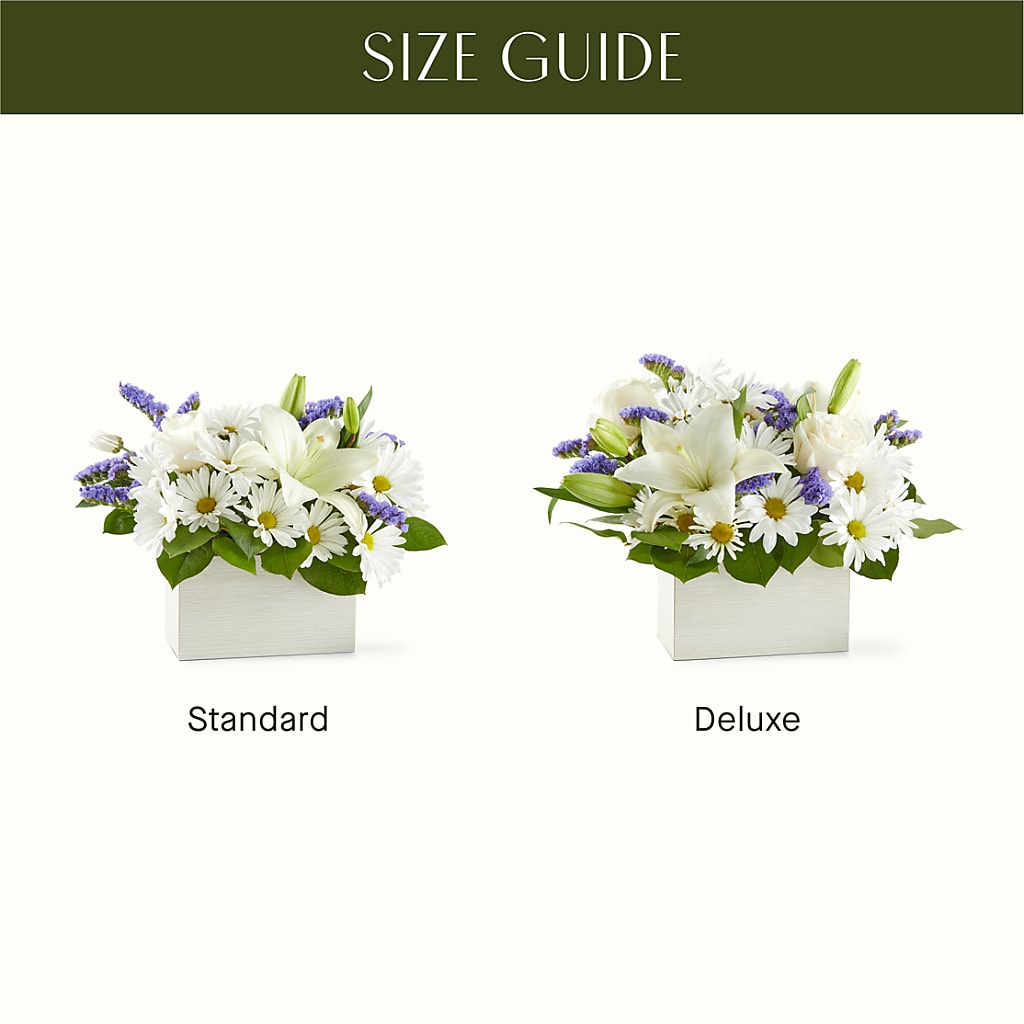 Beyond Blue Box Bouquet –  Bittys Garden, Canon City CO