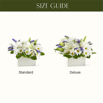 Beyond Blue Box Bouquet –  Bittys Garden, Canon City CO