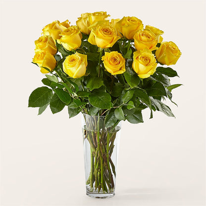 Long Stem Yellow Rose Bouquet –  Bittys Garden, Canon City CO