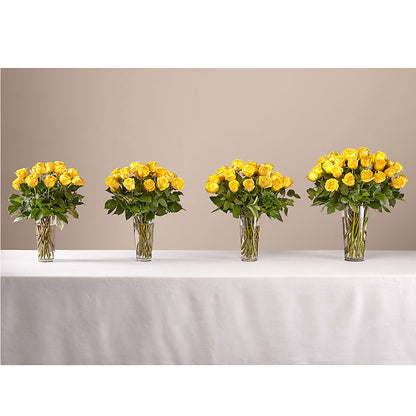 Long Stem Yellow Rose Bouquet –  Bittys Garden, Canon City CO