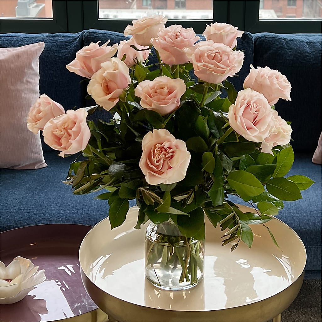 Long Stem Pink Rose Bouquet –  Bittys Garden, Canon City CO