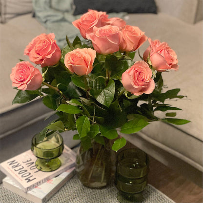 Long Stem Pink Rose Bouquet –  Bittys Garden, Canon City CO