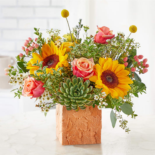Sunflower Season Bouquet –  Bittys Garden, Canon City CO