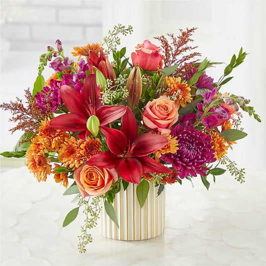 Burgundy Landscape Bouquet –  Bittys Garden, Canon City CO