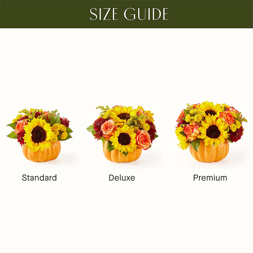 Golden Gourd Pumpkin Bouquet –  Bittys Garden, Canon City CO