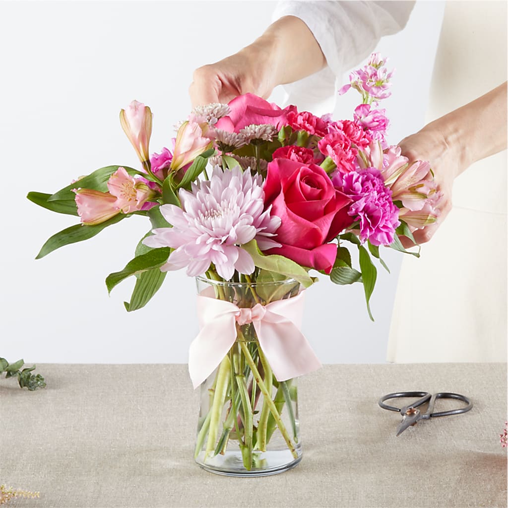 Pink Ribbon - A Florist Original –  Bittys Garden, Canon City CO