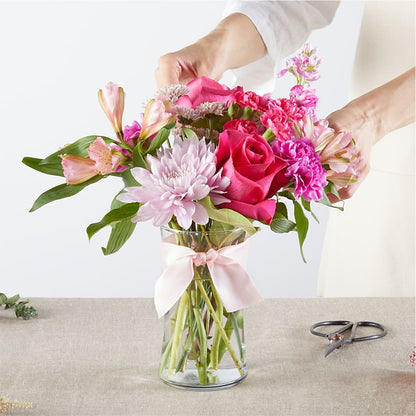 Pink Ribbon - A Florist Original –  Bittys Garden, Canon City CO