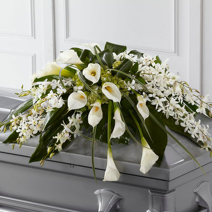 Angel Wings Casket Spray –  Bittys Garden, Canon City CO